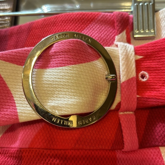 In Brand new condition Karen Millen England 🏴 mod skirt w belt - Picture 2 of 6